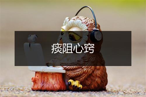 痰阻心窍