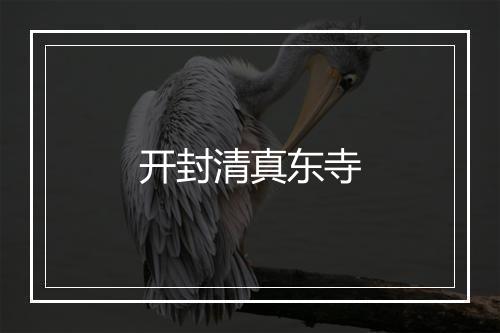 开封清真东寺