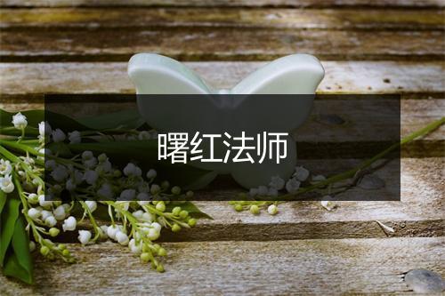 曙红法师