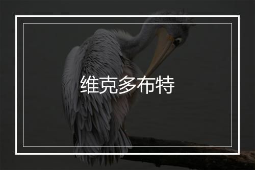 维克多布特