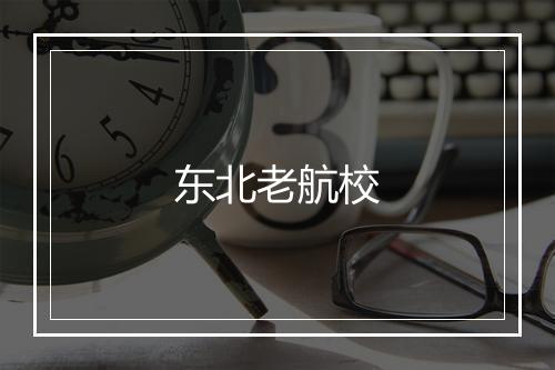 东北老航校