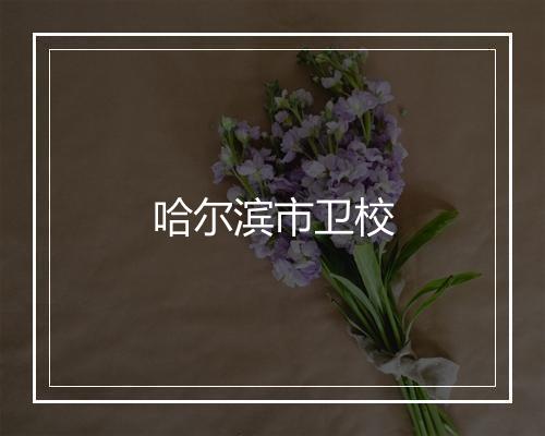 哈尔滨市卫校