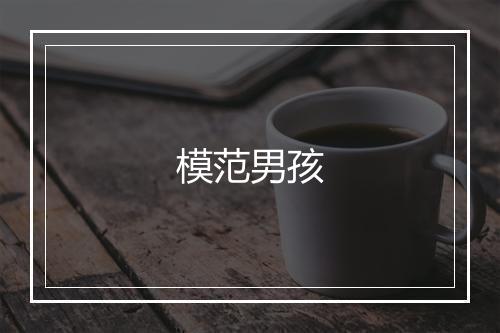 模范男孩