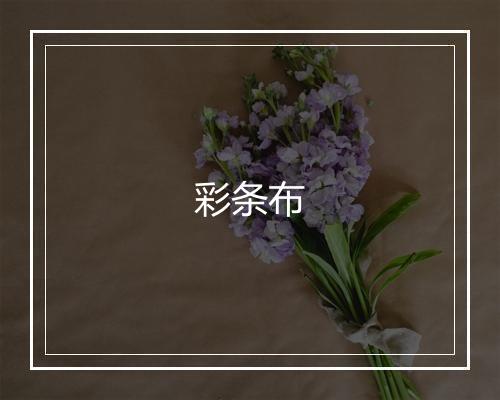 彩条布