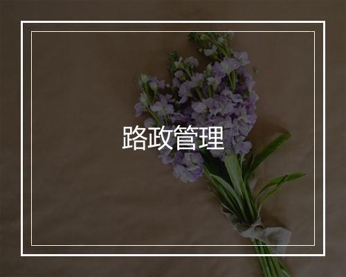 路政管理