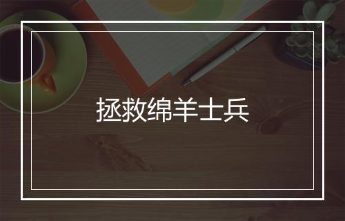 拯救绵羊士兵