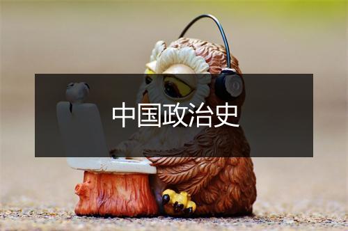 中国政治史