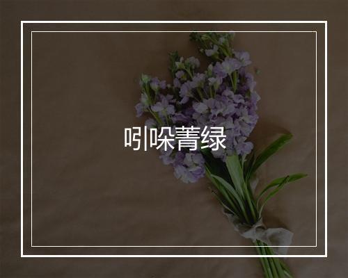 吲哚菁绿