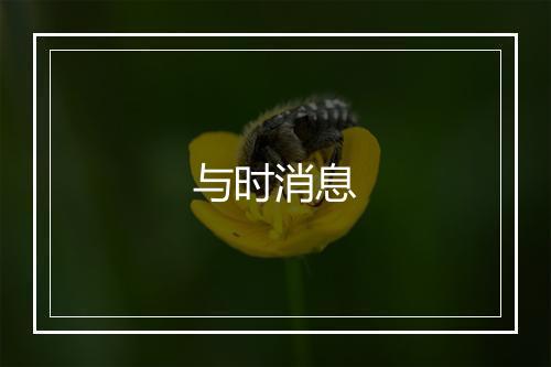 与时消息