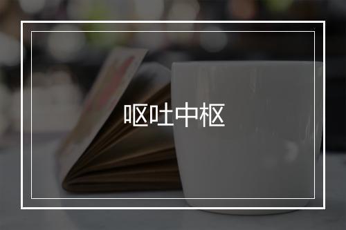 呕吐中枢