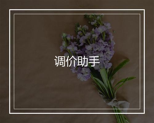 调价助手