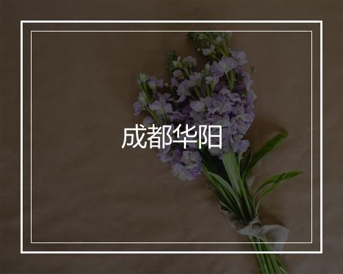 成都华阳