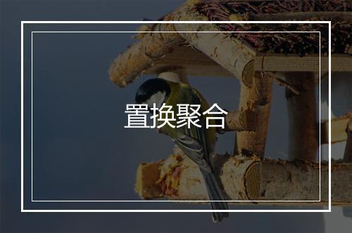 置换聚合