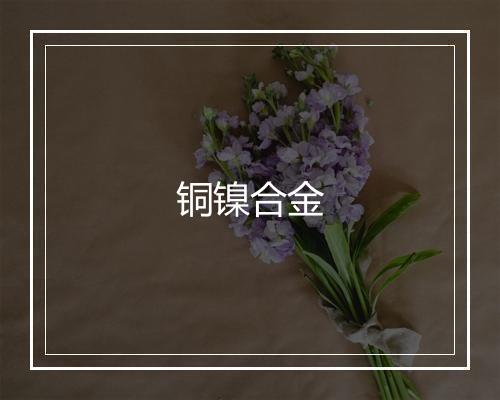 铜镍合金