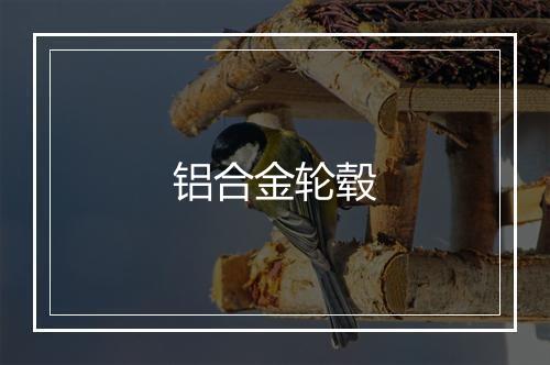 铝合金轮毂