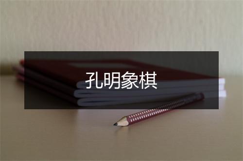 孔明象棋