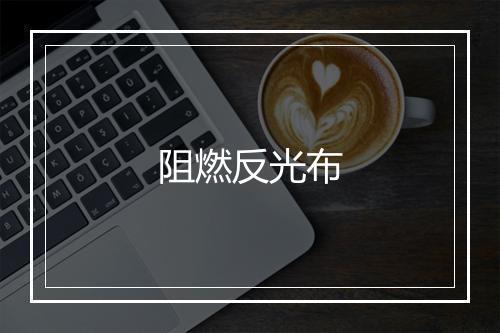 阻燃反光布