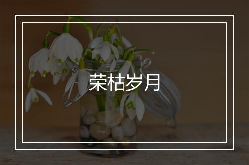 荣枯岁月