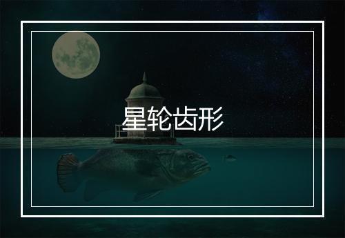 星轮齿形