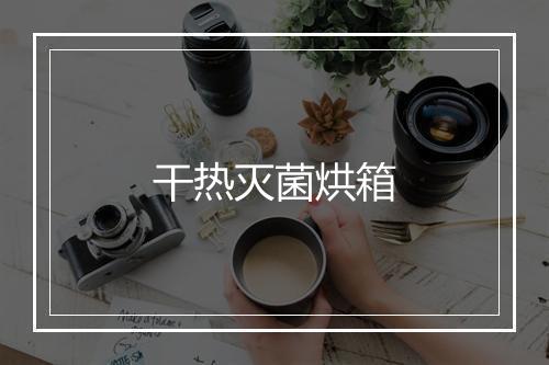 干热灭菌烘箱