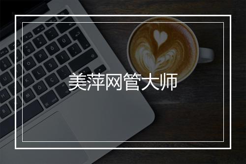 美萍网管大师