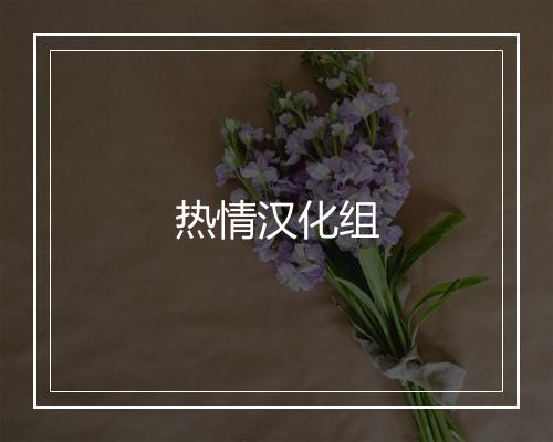 热情汉化组