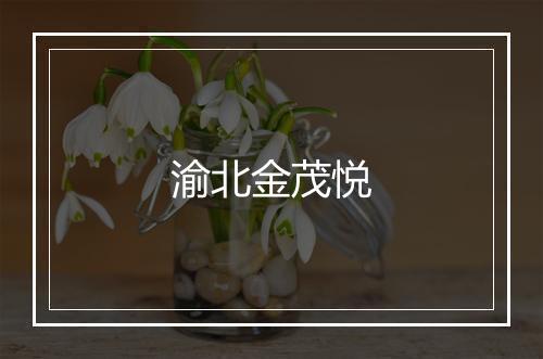 渝北金茂悦