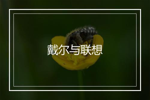 戴尔与联想