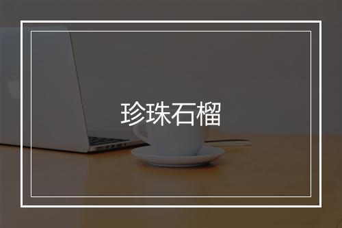 珍珠石榴