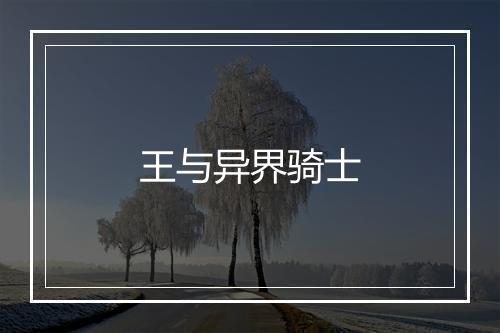 王与异界骑士