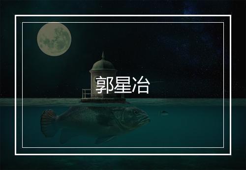 郭星冶