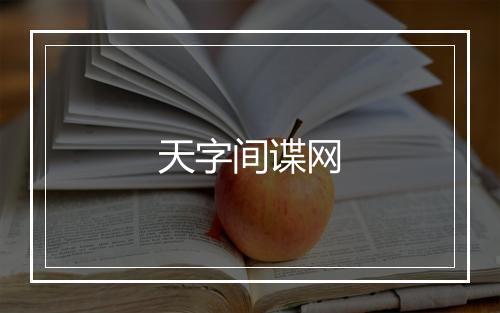 天字间谍网