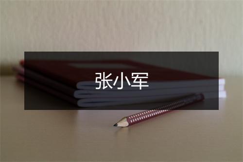 张小军