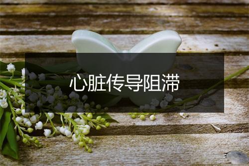 心脏传导阻滞