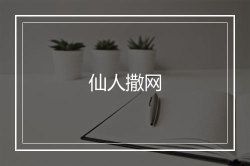 仙人撒网