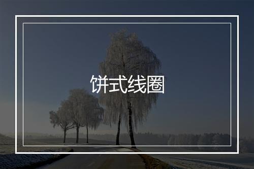 饼式线圈