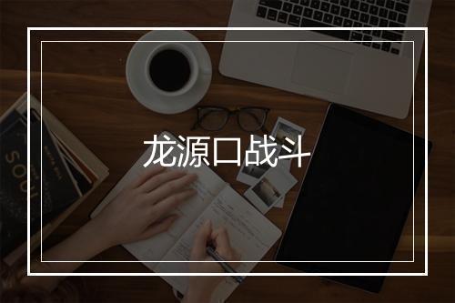 龙源口战斗