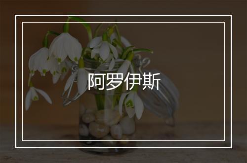 阿罗伊斯