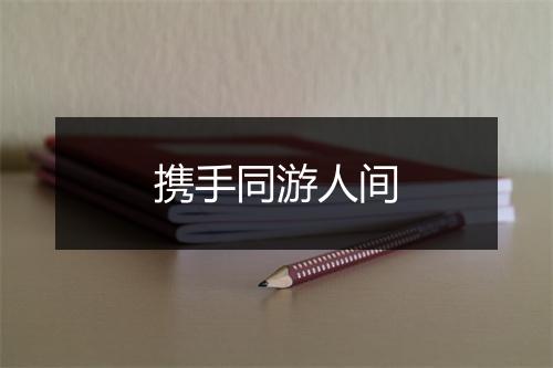 携手同游人间