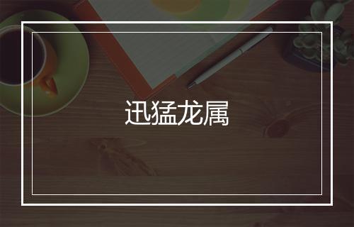 迅猛龙属