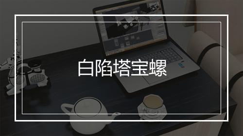 白陷塔宝螺