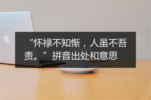 “怀禄不知惭，人虽不吾责。”拼音出处和意思