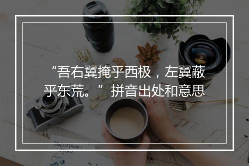 “吾右翼掩乎西极，左翼蔽乎东荒。”拼音出处和意思