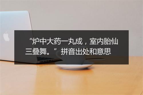 “炉中大药一丸成，室内胎仙三叠舞。”拼音出处和意思